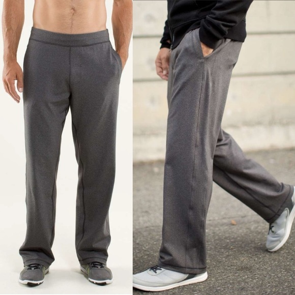 Lululemon Kung Fu Pant Heathered Soot Sz L - Picture 14 of 14